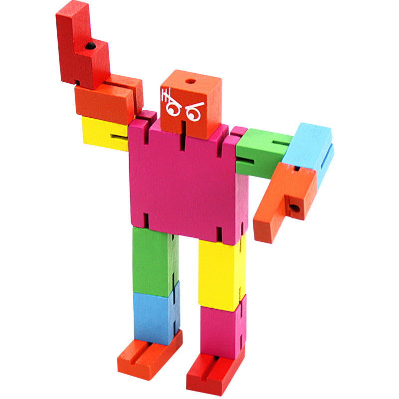 Assembled Wooden Children's Educational Toys