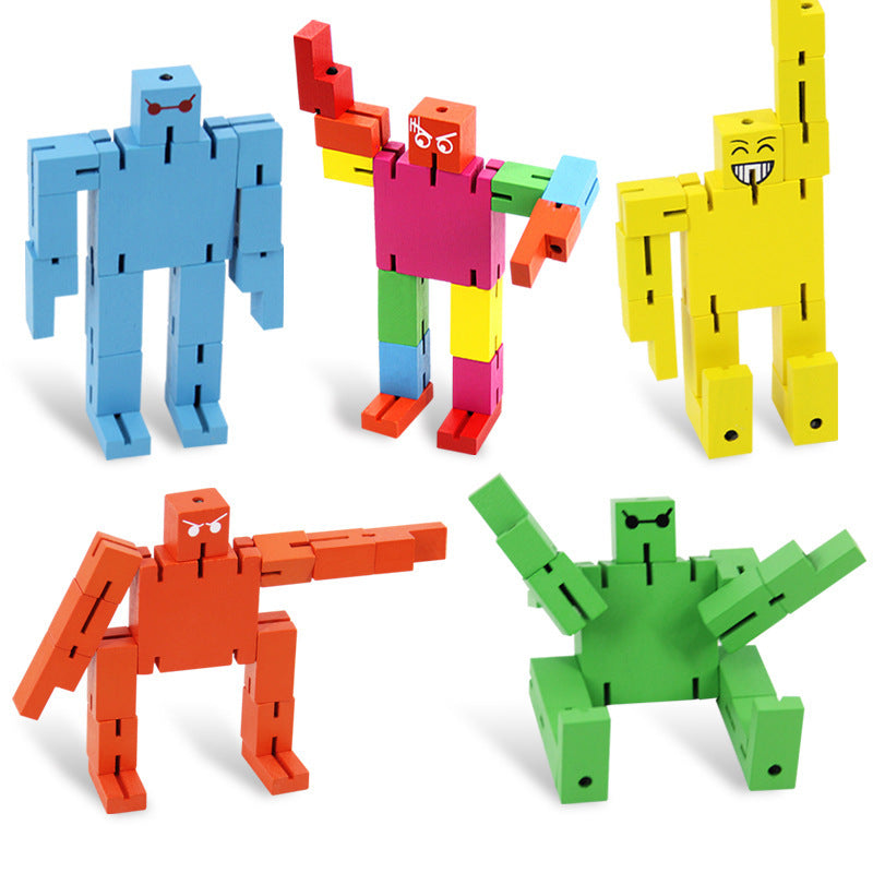 Assembled Wooden Children's Educational Toys